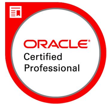 Oracle Certified Professional badge